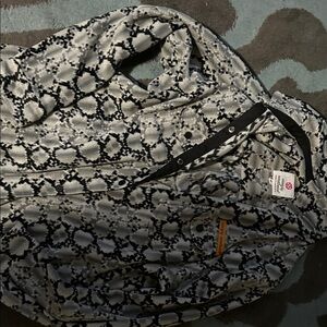 Simply southern Black and White Snake Print Shirt